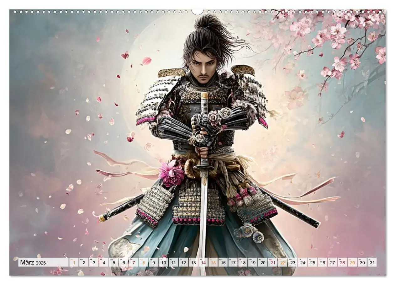 Bild: 9783516660807 | Die Seele des Schwertes - Samurai im Bild (Wandkalender 2026 DIN A2...