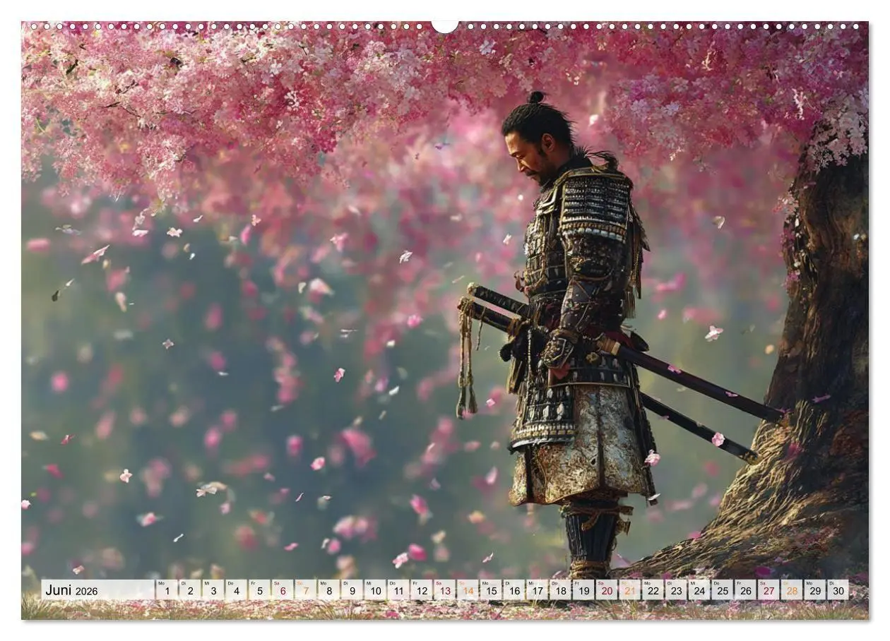 Bild: 9783516660807 | Die Seele des Schwertes - Samurai im Bild (Wandkalender 2026 DIN A2...