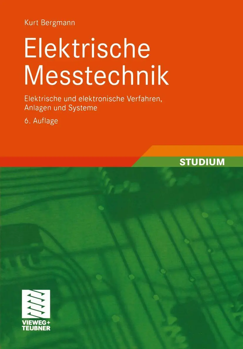 Cover: 9783528540807 | Elektrische Meßtechnik | Kurt Bergmann | Taschenbuch | Deutsch | 1996