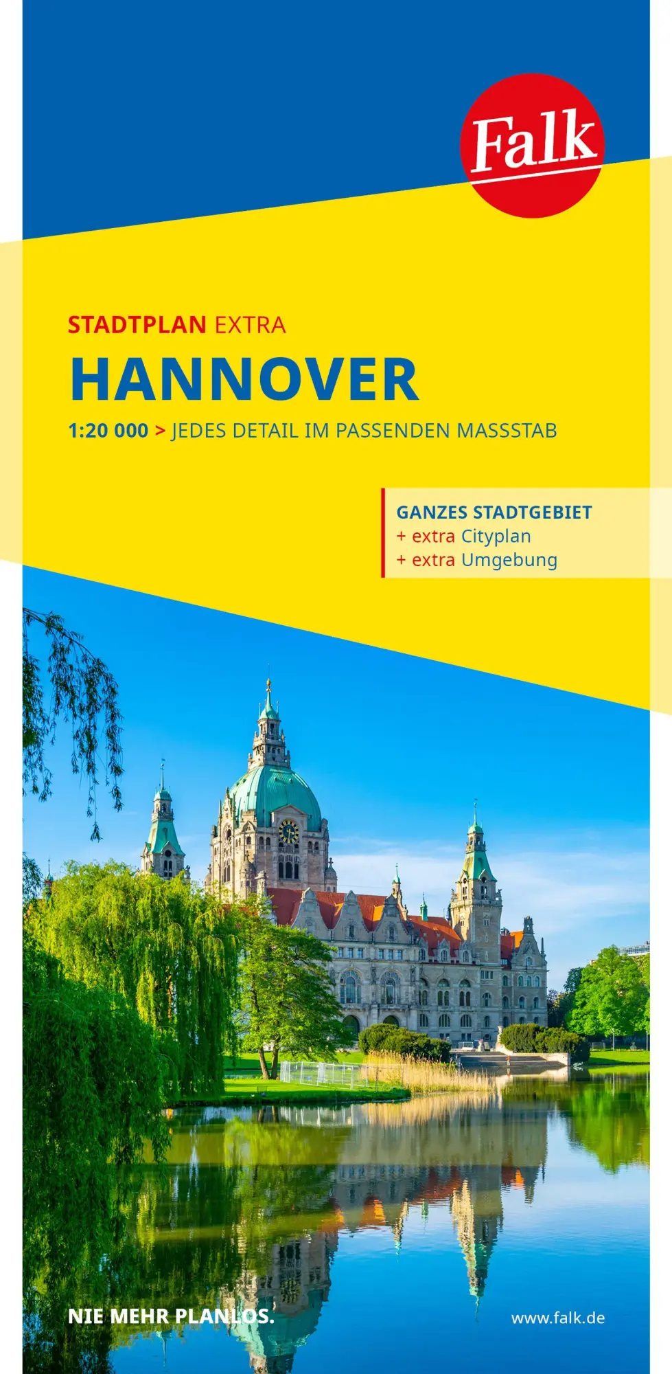 Cover: 9783827900807 | Falk Stadtplan Extra Hannover 1:20.000 | (Land-)Karte | Deutsch | 2025