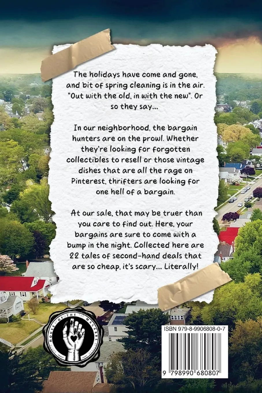Rückseite: 9798990680807 | Curbside Curses | The Yardsale Anthology | Nadine Stewart (u. a.)