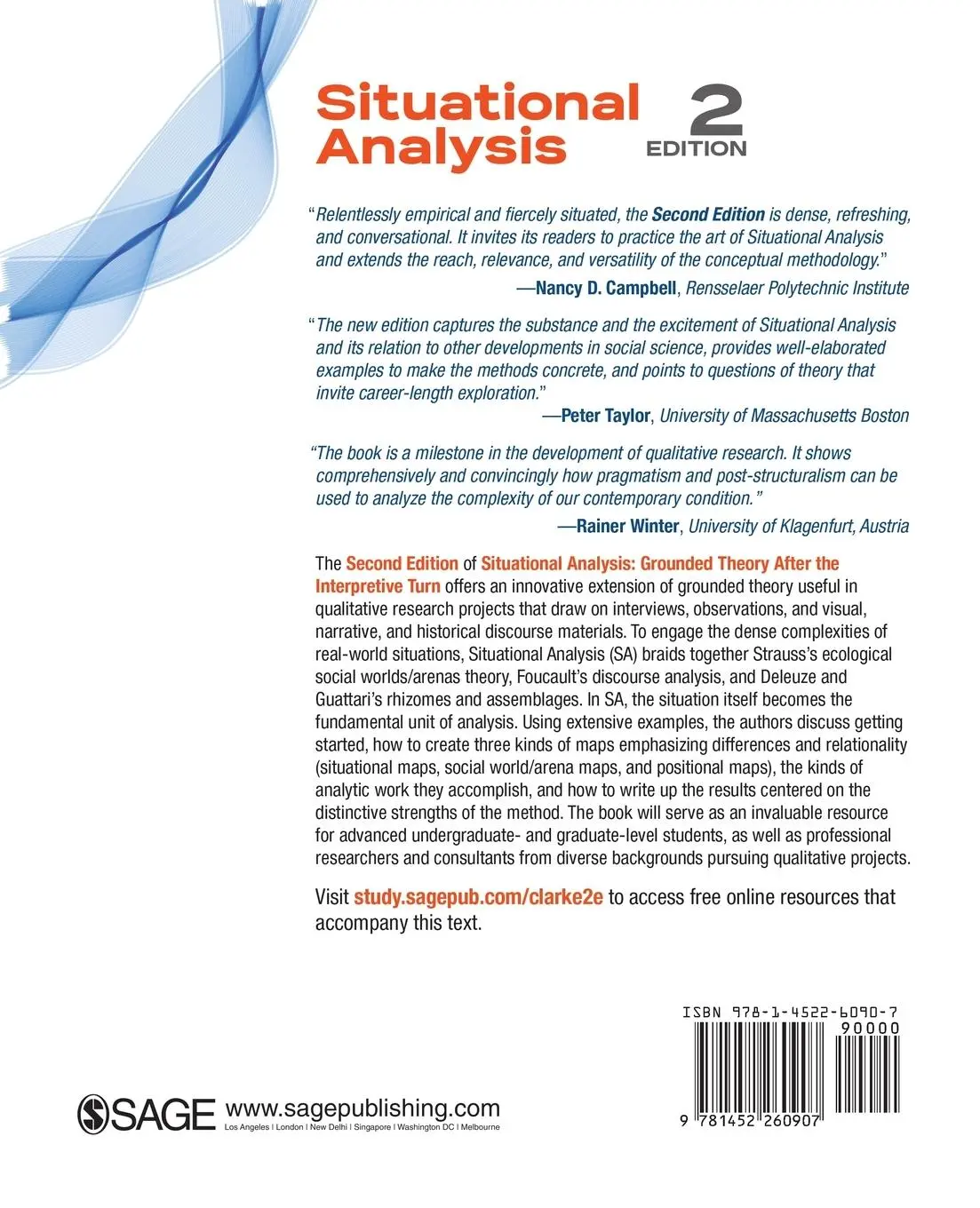Rückseite: 9781452260907 | Situational Analysis | Grounded Theory After the Interpretive Turn