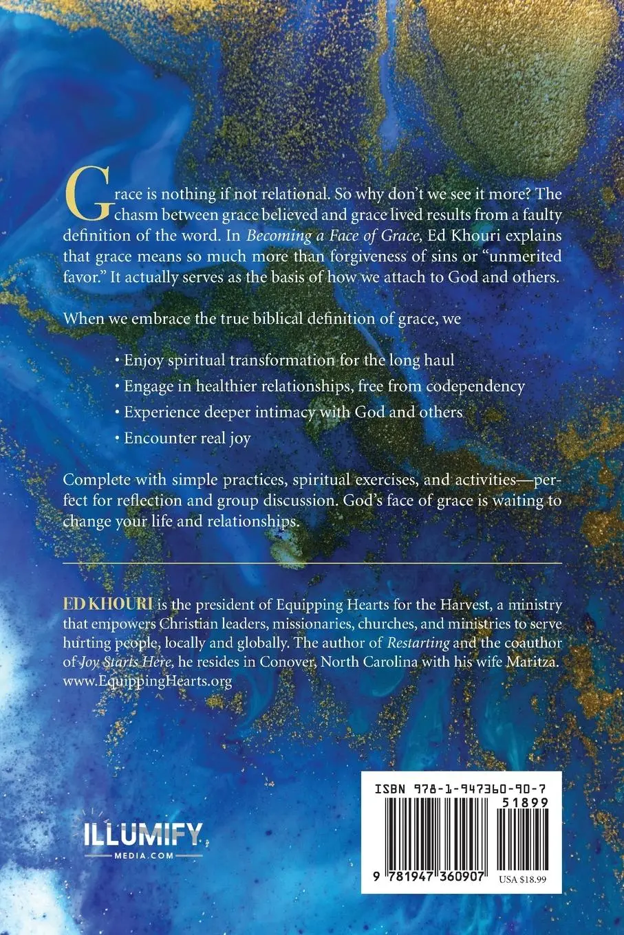 Rückseite: 9781947360907 | Becoming a Face of Grace | Ed Khouri | Taschenbuch | Englisch | 2021