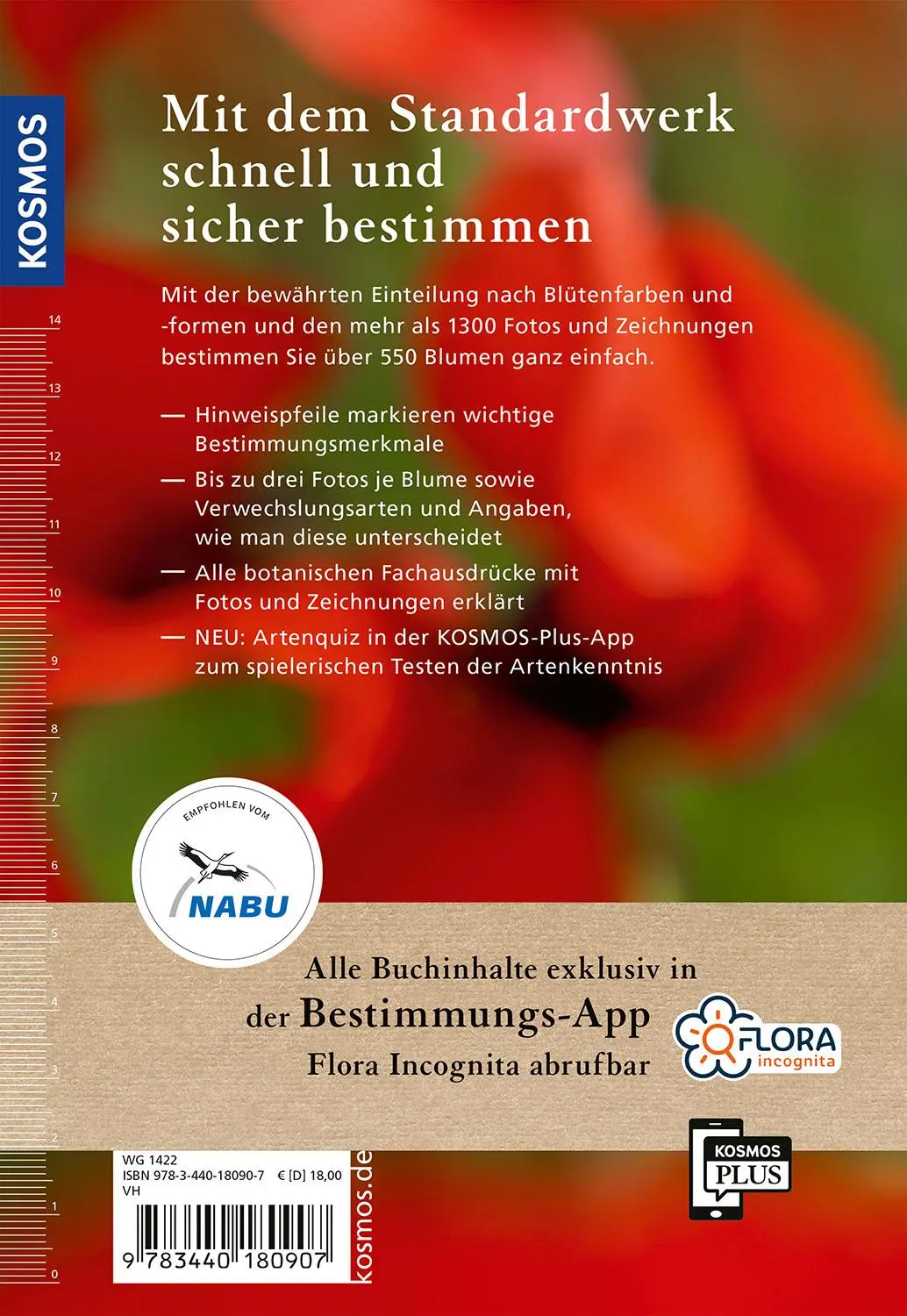 Rückseite: 9783440180907 | Was blüht denn da - Der Fotoband | Margot Spohn | Taschenbuch | 448 S.