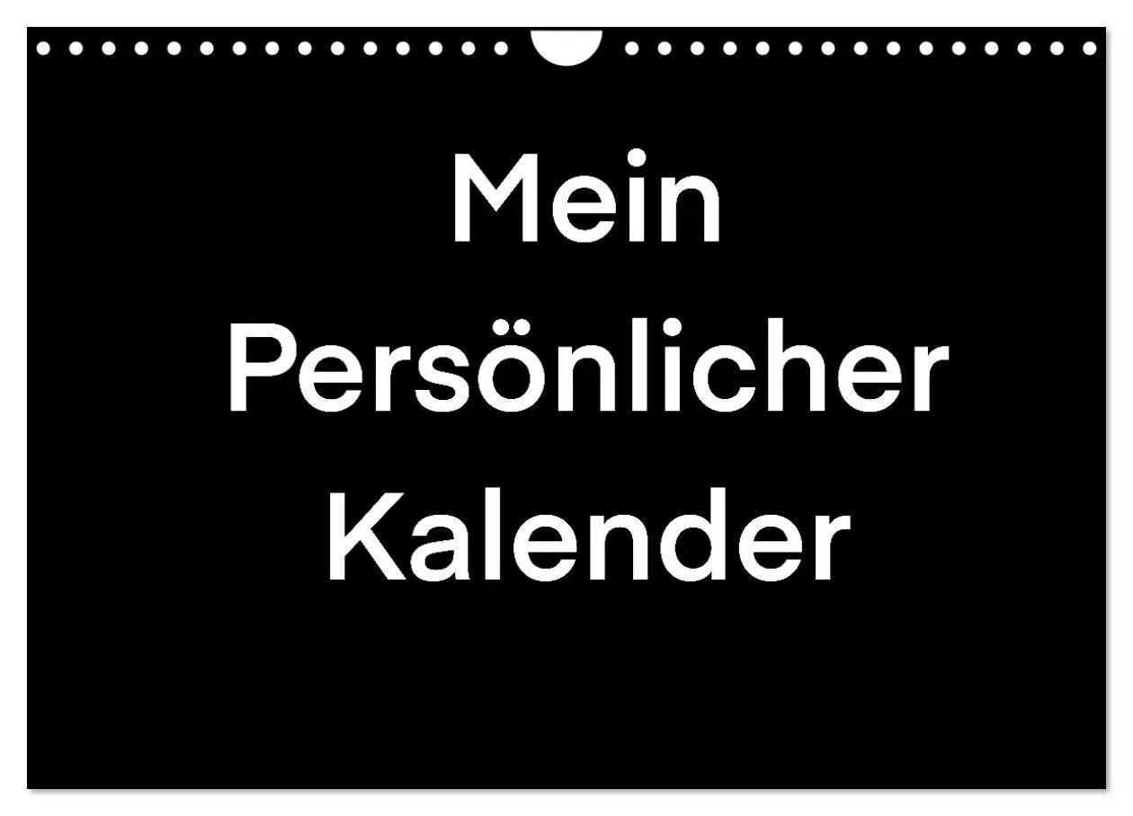 Cover: 9783457320907 | Mein Persönlicher Kalender (Wandkalender 2026 DIN A4 quer),...