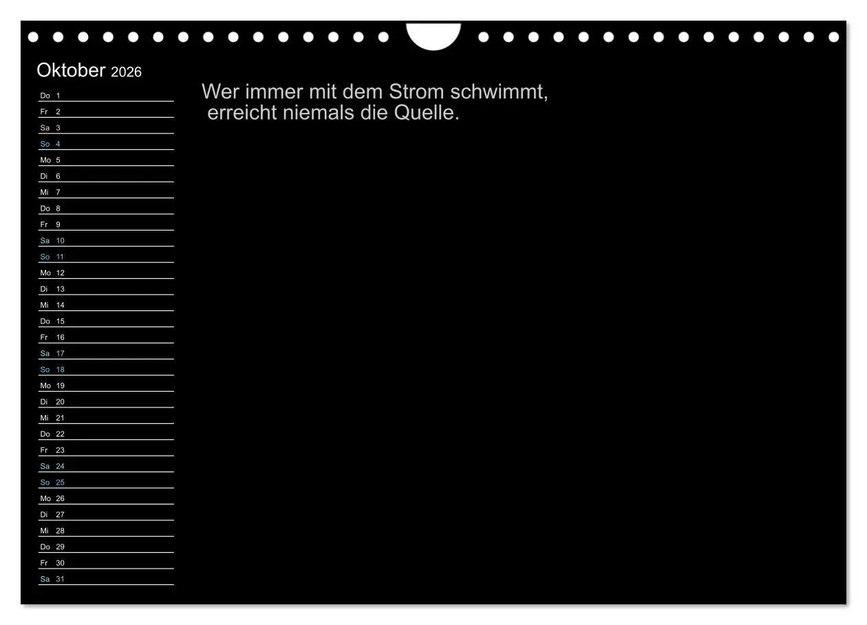 Bild: 9783457320907 | Mein Persönlicher Kalender (Wandkalender 2026 DIN A4 quer),...