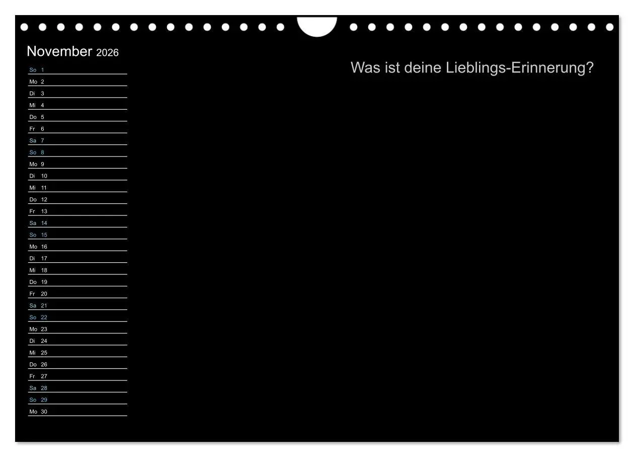 Bild: 9783457320907 | Mein Persönlicher Kalender (Wandkalender 2026 DIN A4 quer),...