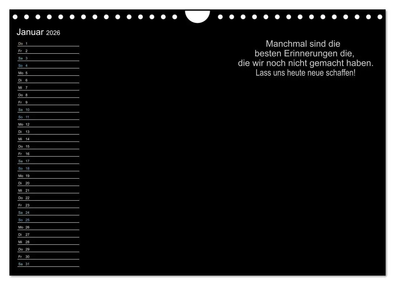 Bild: 9783457320907 | Mein Persönlicher Kalender (Wandkalender 2026 DIN A4 quer),...