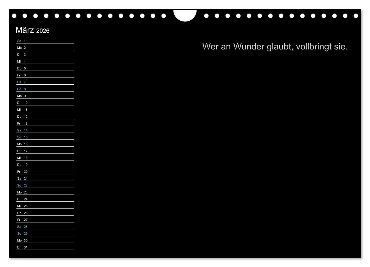 Bild: 9783457320907 | Mein Persönlicher Kalender (Wandkalender 2026 DIN A4 quer),...