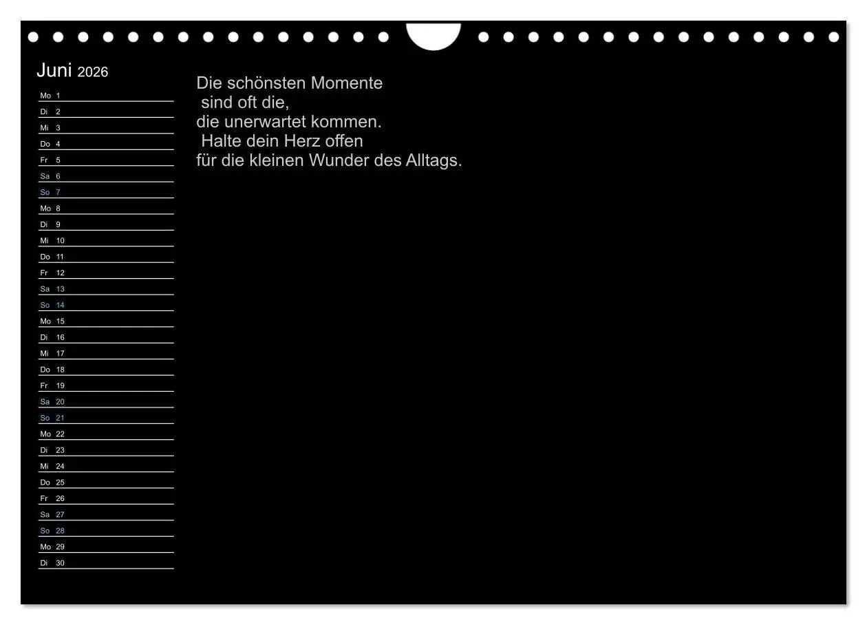 Bild: 9783457320907 | Mein Persönlicher Kalender (Wandkalender 2026 DIN A4 quer),...