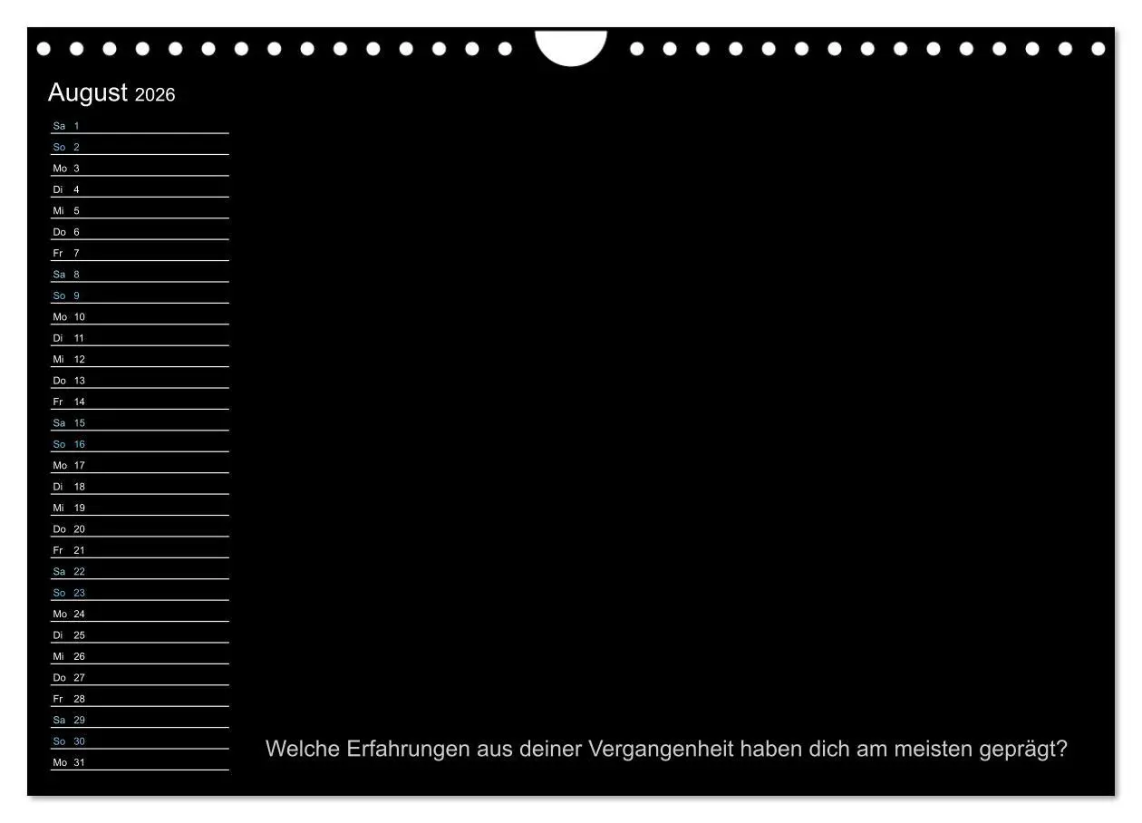 Bild: 9783457320907 | Mein Persönlicher Kalender (Wandkalender 2026 DIN A4 quer),...