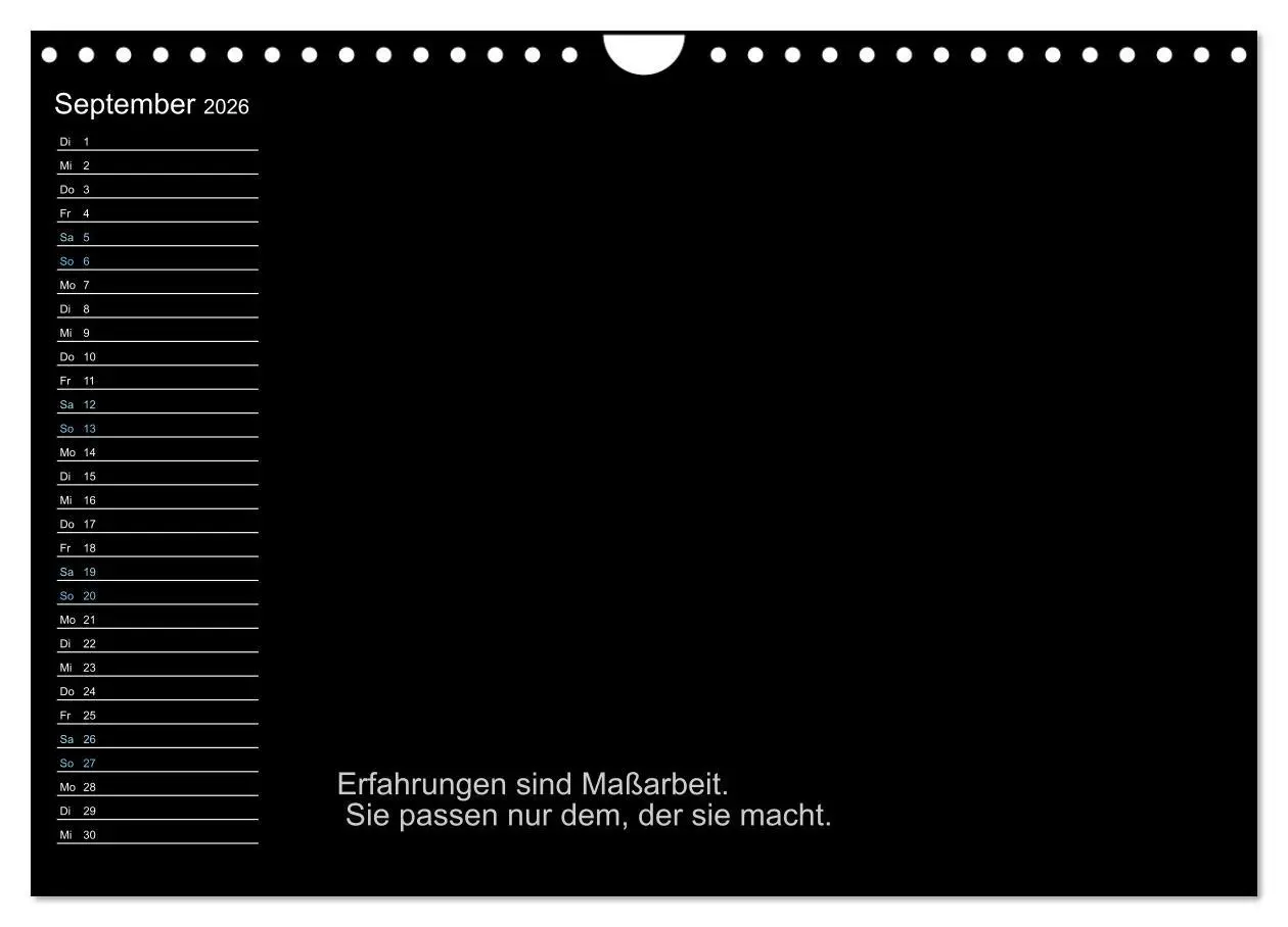 Bild: 9783457320907 | Mein Persönlicher Kalender (Wandkalender 2026 DIN A4 quer),...