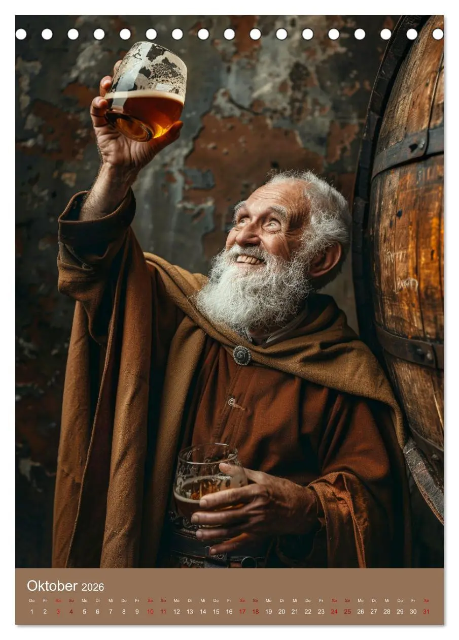 Bild: 9783516270907 | Bier-Liebe Von den Ahnen zu uns (Tischkalender 2026 DIN A5 hoch),...