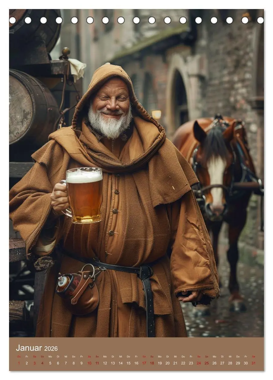 Bild: 9783516270907 | Bier-Liebe Von den Ahnen zu uns (Tischkalender 2026 DIN A5 hoch),...