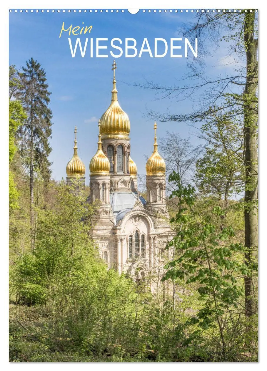 Cover: 9783516410907 | Mein Wiesbaden (Wandkalender 2026 DIN A2 hoch), CALVENDO...
