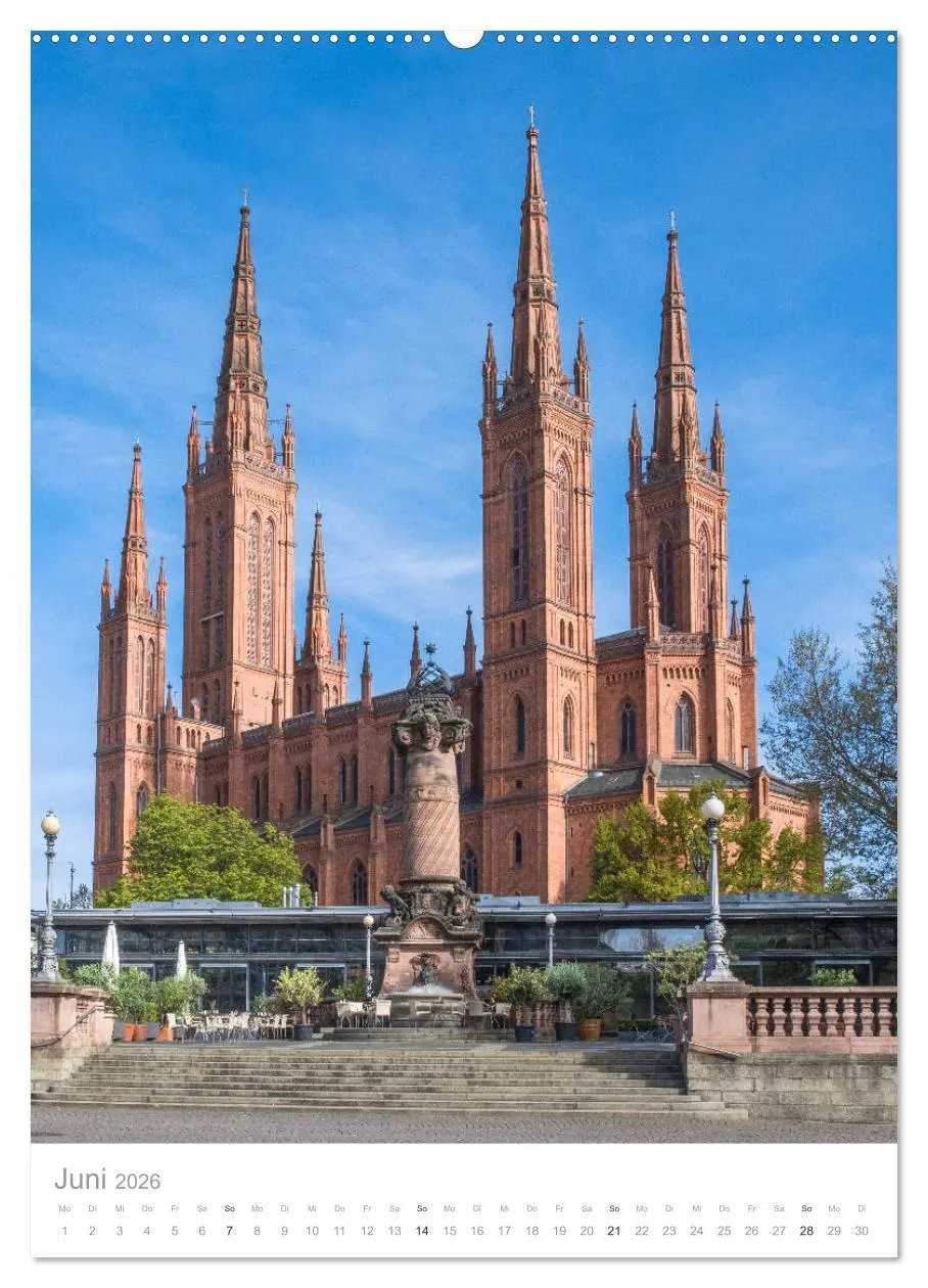 Bild: 9783516410907 | Mein Wiesbaden (Wandkalender 2026 DIN A2 hoch), CALVENDO...