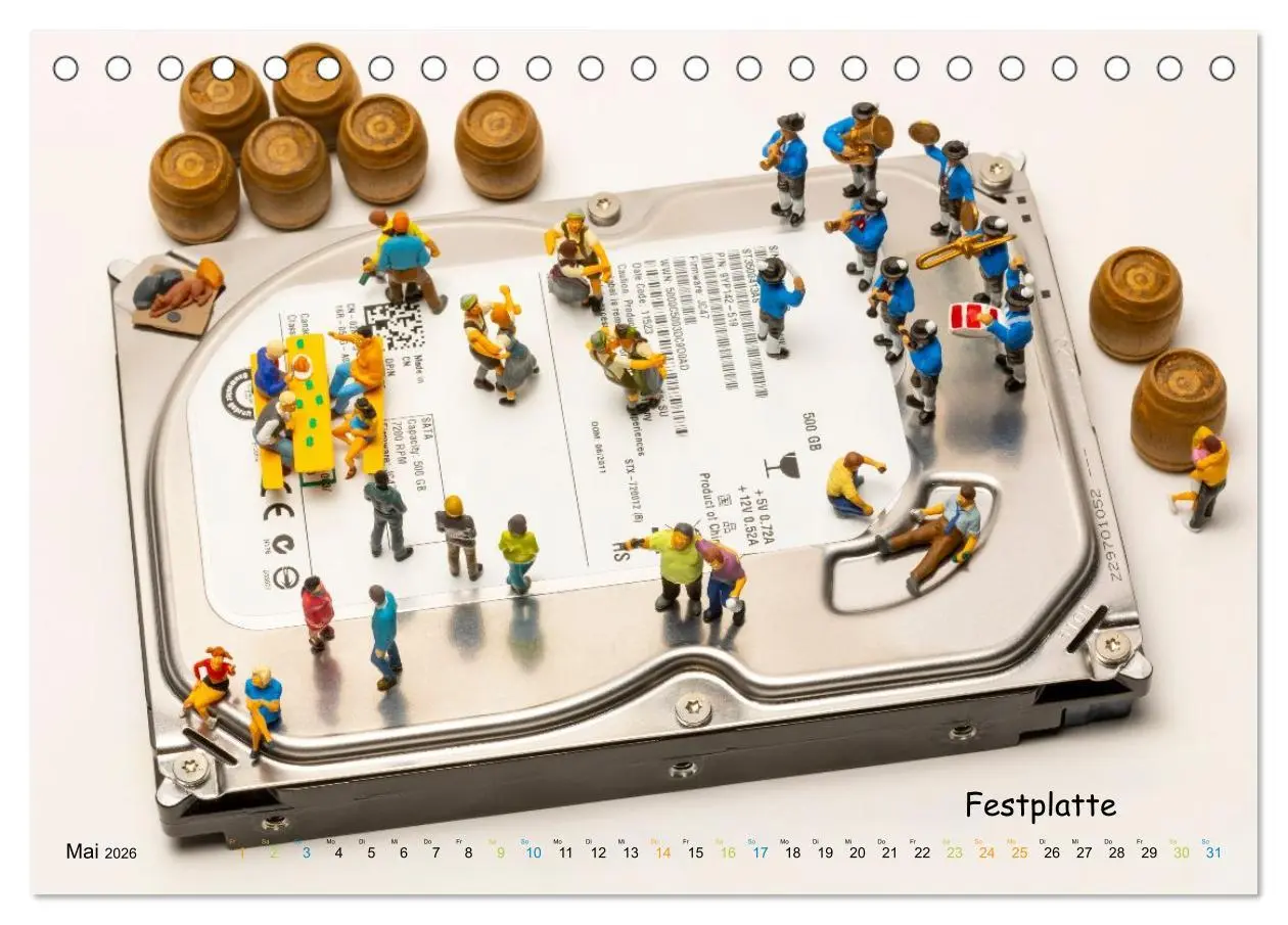 Bild: 9783516650907 | Fahrgaststreik! ... und andere Mini-Welten (Tischkalender 2026 DIN...