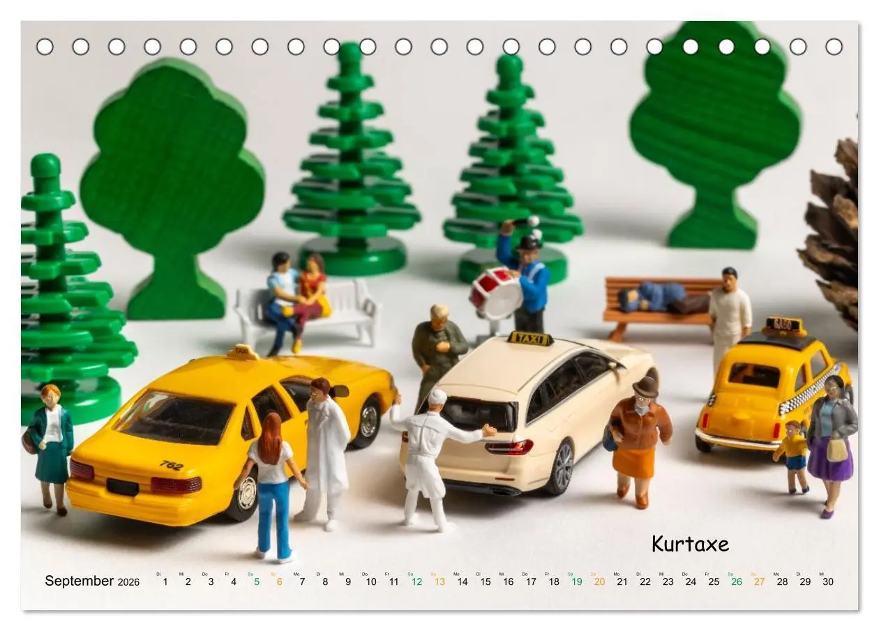Bild: 9783516650907 | Fahrgaststreik! ... und andere Mini-Welten (Tischkalender 2026 DIN...