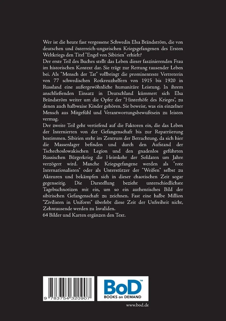Rückseite: 9783754320907 | Elsa Brändström und die Kriegsgefangenen | Jost Meyen | Taschenbuch