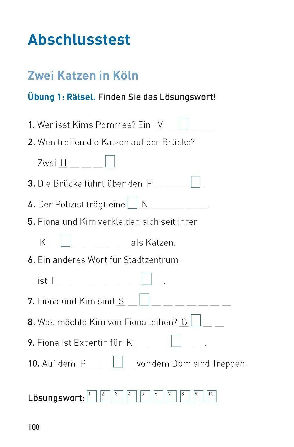 Bild: 9783790100907 | Zwei Katzen in Köln | Deutsch als Fremdsprache (DaF) A1 | Taschenbuch
