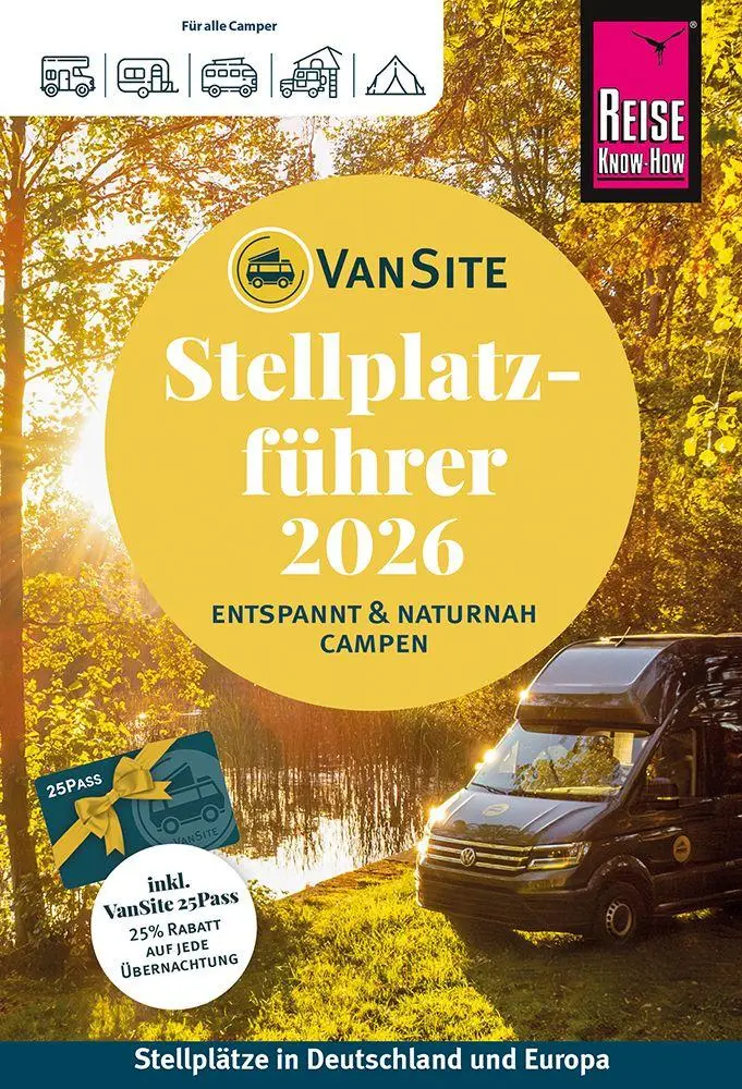 Cover: 9783831780907 | VanSite Stellplatzführer 2026 | VanSite | Taschenbuch | 560 S. | 2026