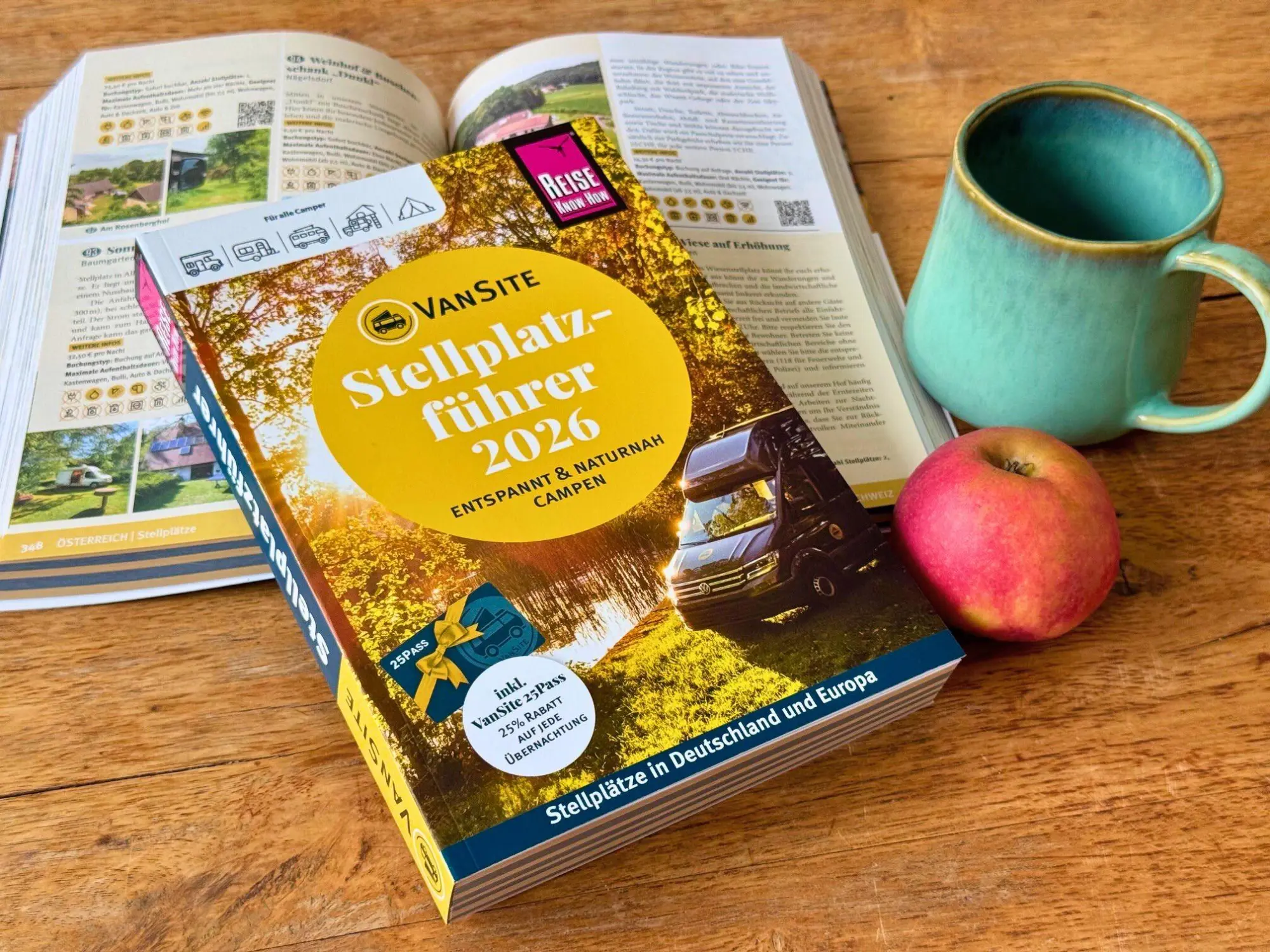 Bild: 9783831780907 | VanSite Stellplatzführer 2026 | VanSite | Taschenbuch | 560 S. | 2026