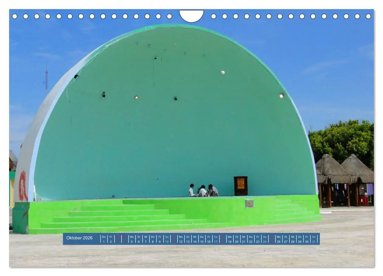 Bild: 9783516161007 | Mexiko - Land der Farben (Wandkalender 2026 DIN A4 quer), CALVENDO...