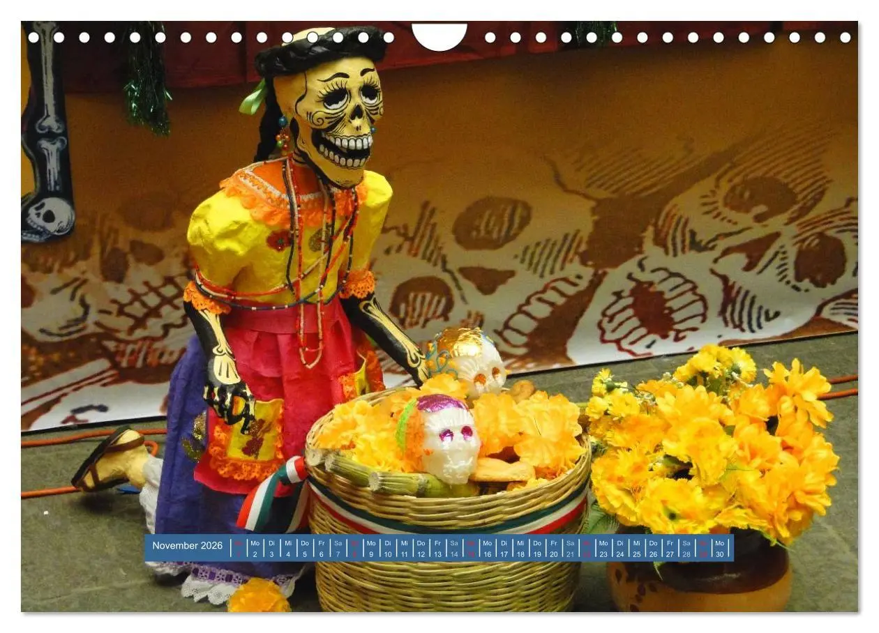 Bild: 9783516161007 | Mexiko - Land der Farben (Wandkalender 2026 DIN A4 quer), CALVENDO...