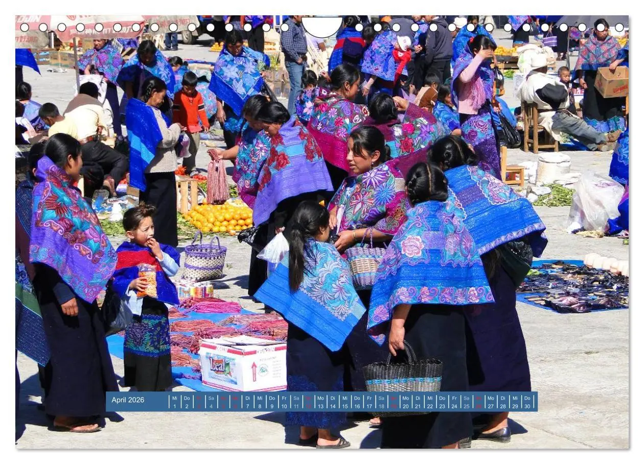 Bild: 9783516161007 | Mexiko - Land der Farben (Wandkalender 2026 DIN A4 quer), CALVENDO...