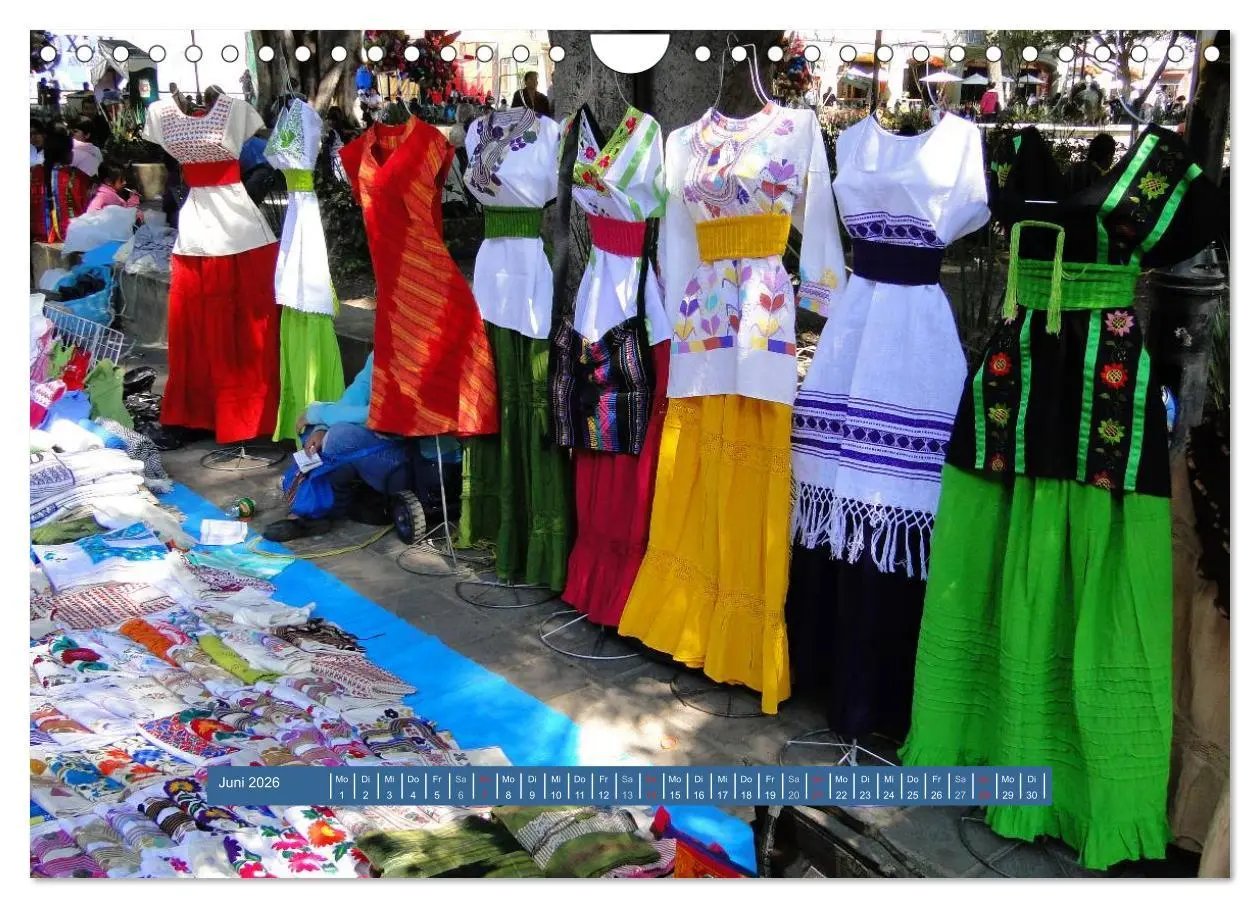 Bild: 9783516161007 | Mexiko - Land der Farben (Wandkalender 2026 DIN A4 quer), CALVENDO...