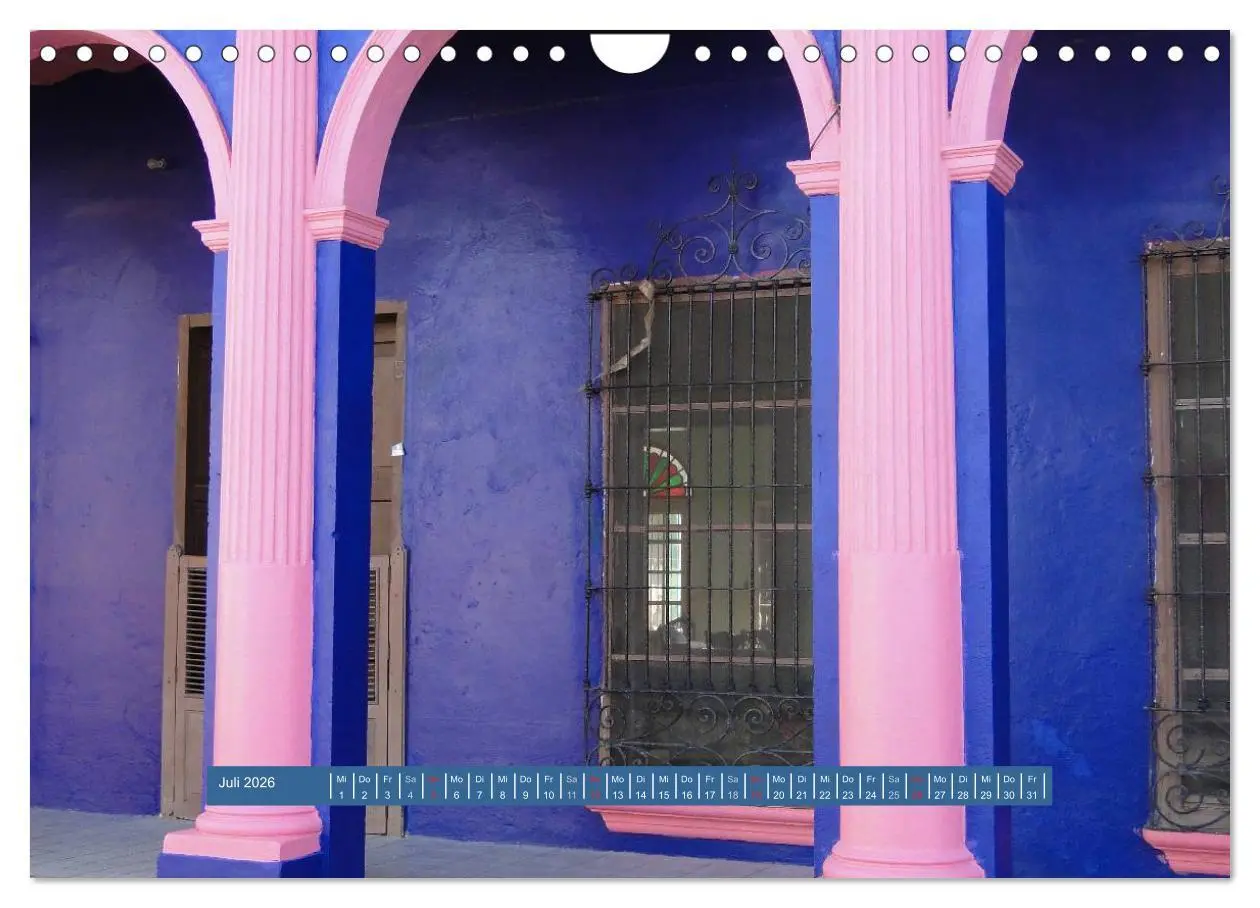 Bild: 9783516161007 | Mexiko - Land der Farben (Wandkalender 2026 DIN A4 quer), CALVENDO...