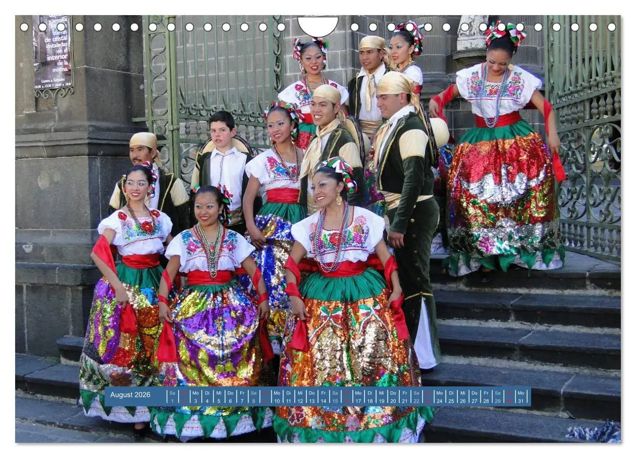 Bild: 9783516161007 | Mexiko - Land der Farben (Wandkalender 2026 DIN A4 quer), CALVENDO...