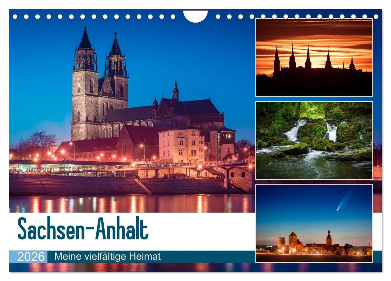 Cover: 9783516231007 | Sachsen-Anhalt - Meine vielfältige Heimat (Wandkalender 2026 DIN A4...