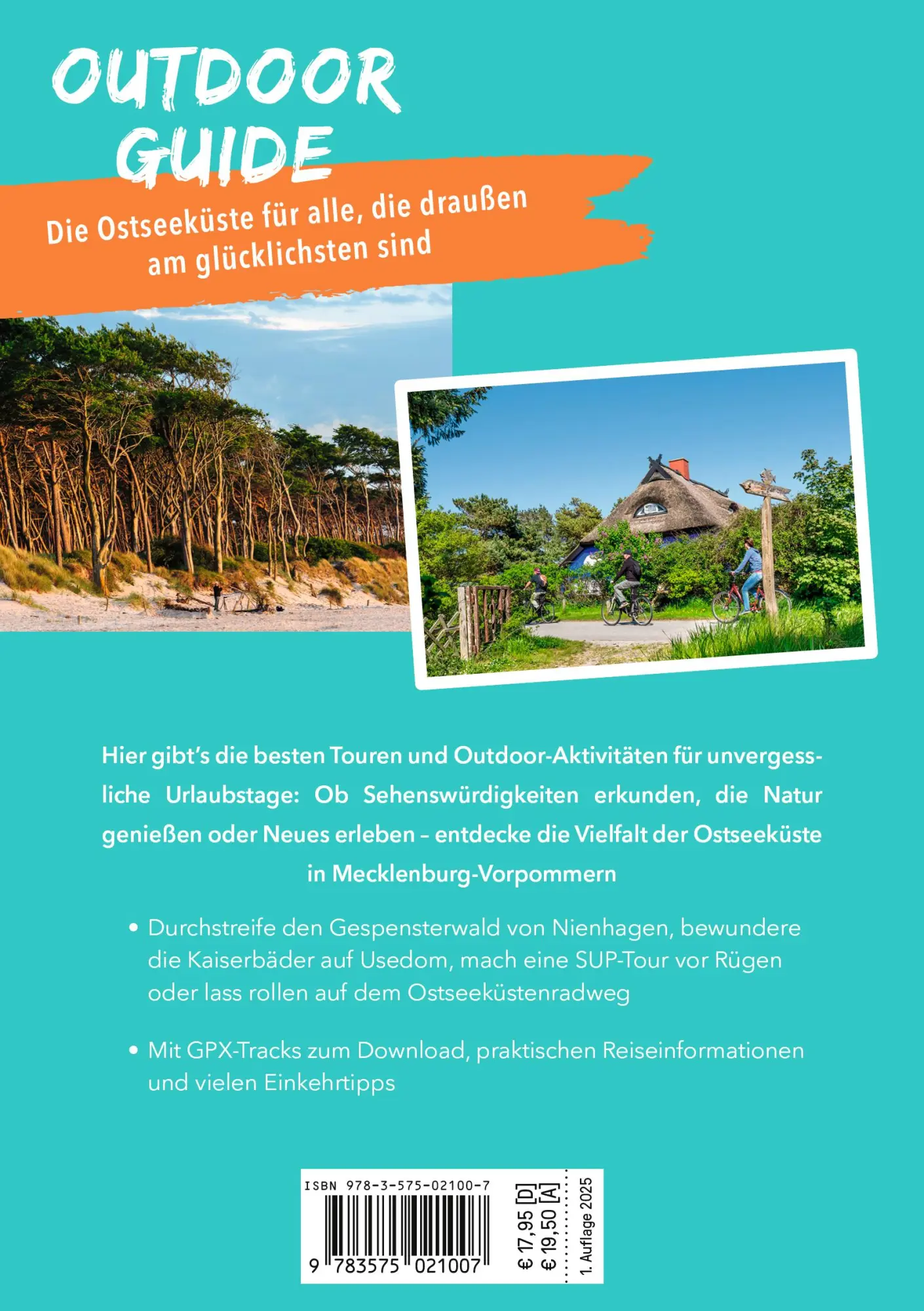 Rückseite: 9783575021007 | MARCO POLO OUTDOOR GUIDE Reiseführer Ostseeküste...