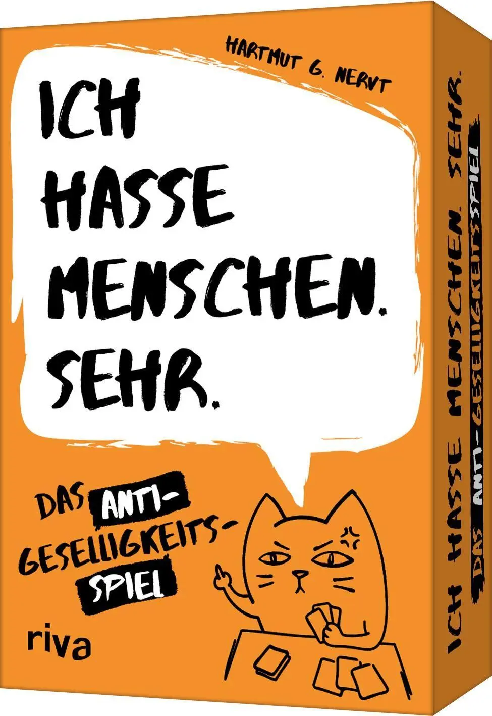 Cover: 9783742331007 | Ich hasse Menschen. Sehr. - Das Anti-Geselligkeitsspiel | Nervt | Box