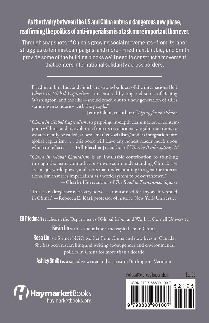 Rückseite: 9798888901007 | China in Global Capitalism | Kevin Lin (u. a.) | Taschenbuch | 2024