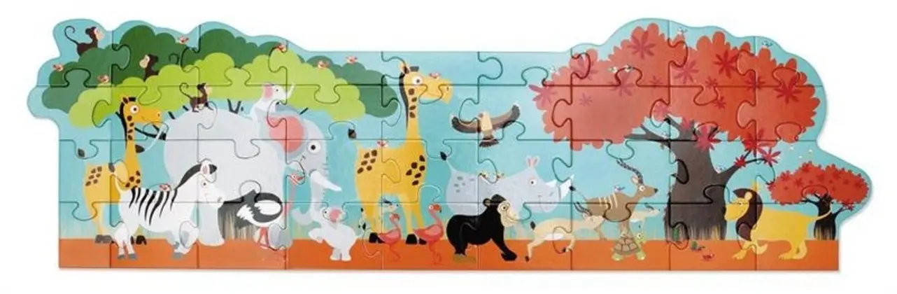 Bild: 5414561811107 | Bodenpuzzle - Floor Puzzle Safari (Kinderpuzzle) | Spiel | 276181110