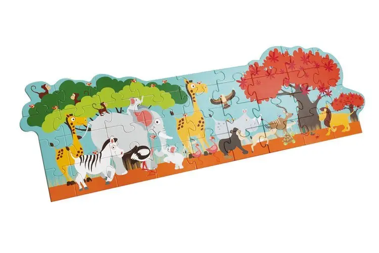 Bild: 5414561811107 | Bodenpuzzle - Floor Puzzle Safari (Kinderpuzzle) | Spiel | 276181110