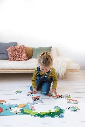 Bild: 5414561811107 | Bodenpuzzle - Floor Puzzle Safari (Kinderpuzzle) | Spiel | 276181110