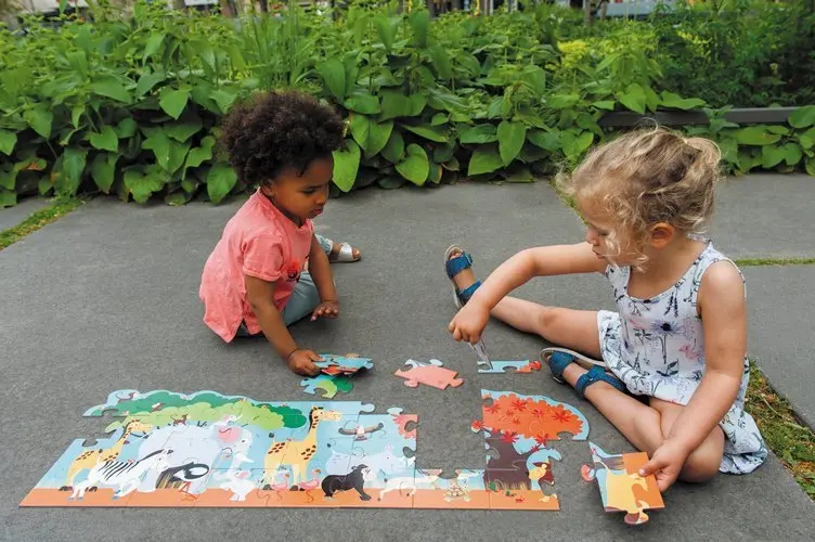Bild: 5414561811107 | Bodenpuzzle - Floor Puzzle Safari (Kinderpuzzle) | Spiel | 276181110