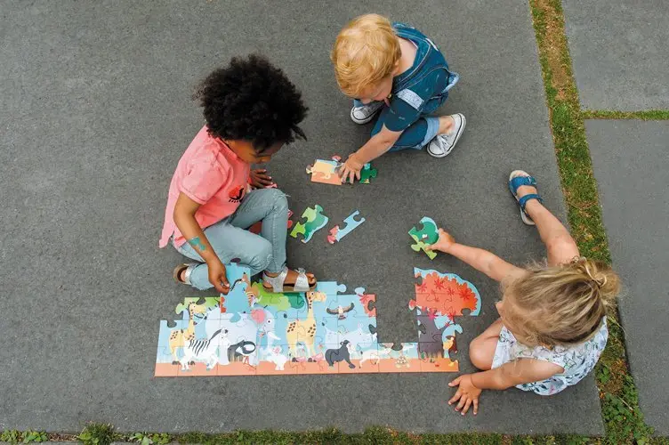 Bild: 5414561811107 | Bodenpuzzle - Floor Puzzle Safari (Kinderpuzzle) | Spiel | 276181110