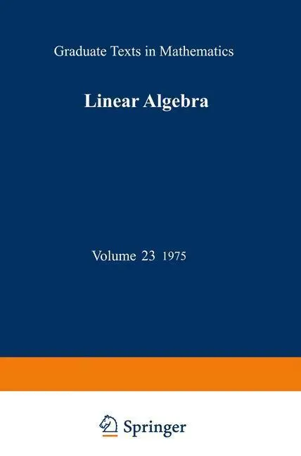 Bild: 9780387901107 | Linear Algebra | Werner H. Greub | Buch | xviii | Englisch | 1975 Bild: 9780387901107 | Linear Algebra | Werner H. Greub | Buch | xviii | Englisch | 1975
