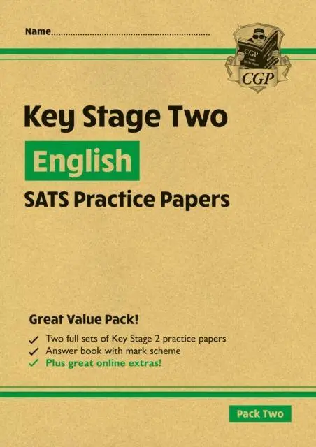 Cover: 9781789081107 | KS2 English Year 6 SATS Practice Papers: Pack 2 - for the 2026...