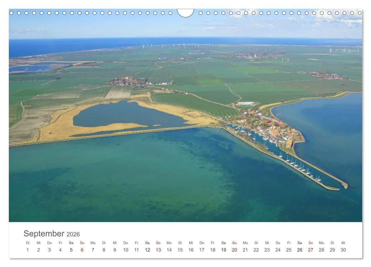 Bild: 9783457681107 | Fehmarn aus der Luft (Wandkalender 2026 DIN A3 quer), CALVENDO...