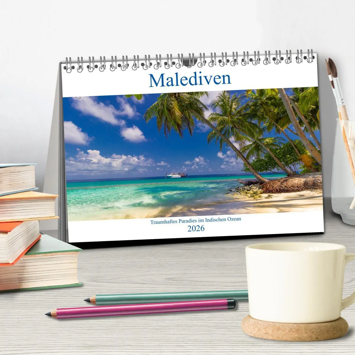 Bild: 9783457751107 | Malediven - Traumhaftes Paradies im Indischen Ozean (Tischkalender...