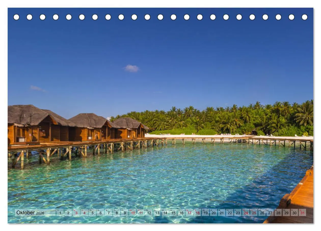 Bild: 9783457751107 | Malediven - Traumhaftes Paradies im Indischen Ozean (Tischkalender...