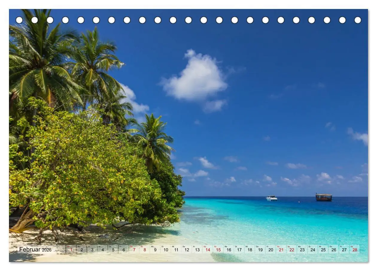 Bild: 9783457751107 | Malediven - Traumhaftes Paradies im Indischen Ozean (Tischkalender...