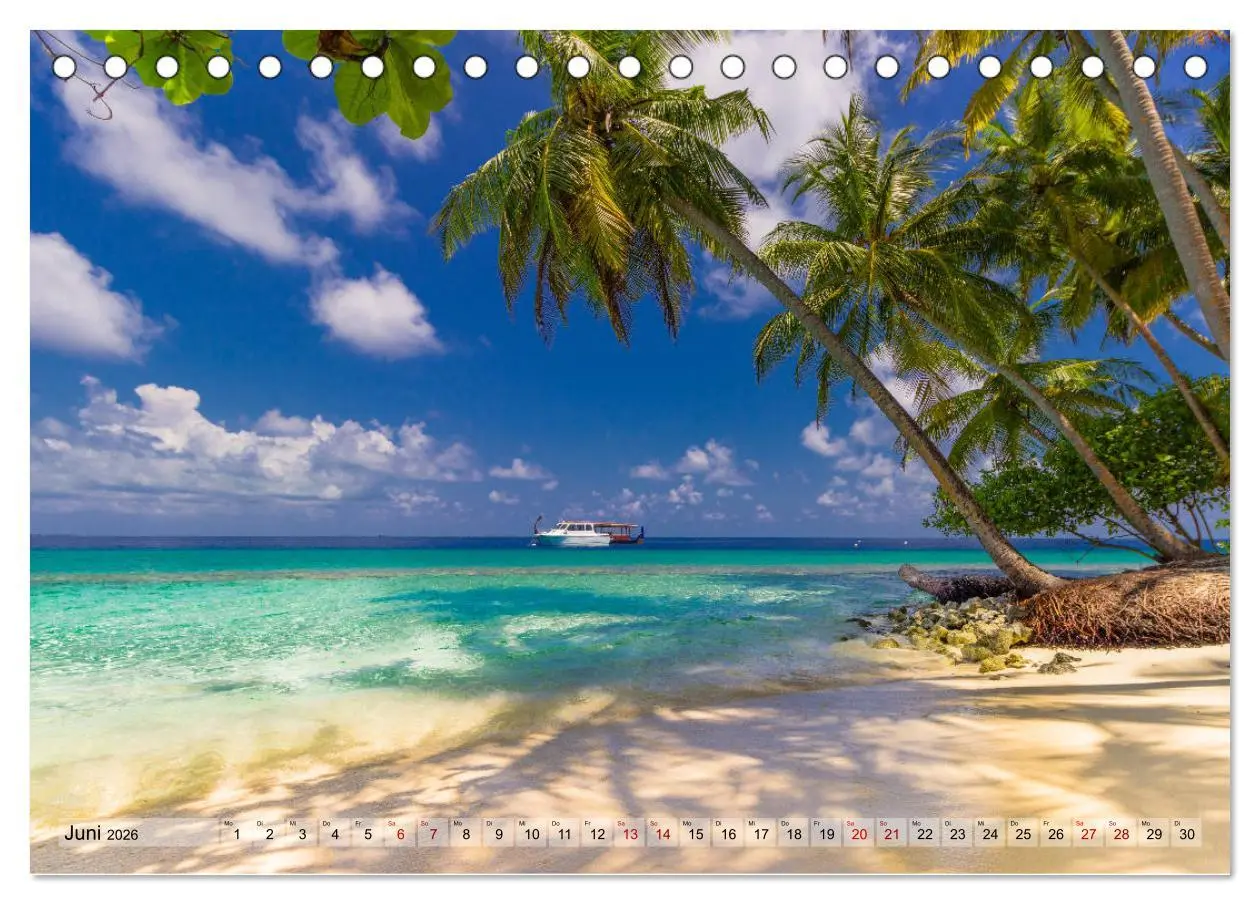 Bild: 9783457751107 | Malediven - Traumhaftes Paradies im Indischen Ozean (Tischkalender...
