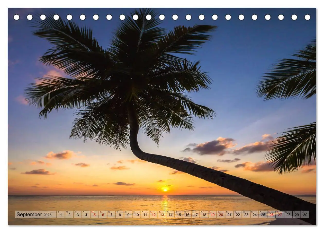 Bild: 9783457751107 | Malediven - Traumhaftes Paradies im Indischen Ozean (Tischkalender...