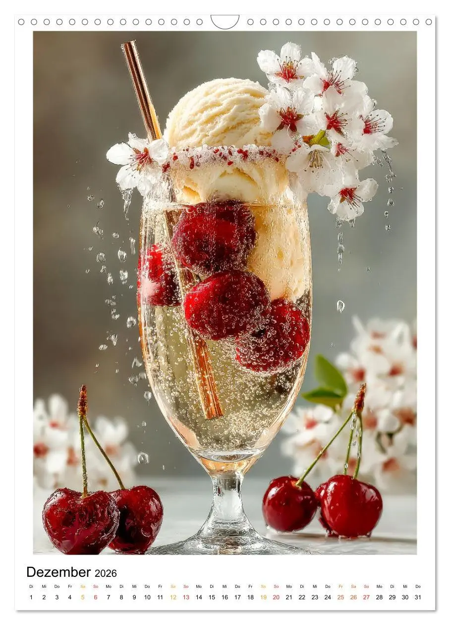 Bild: 9783516601107 | Lecker Eis (Wandkalender 2026 DIN A3 hoch), CALVENDO Monatskalender